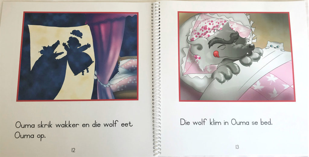 little red riding hood story pdf in afrikaans