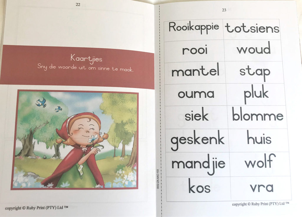 Rooikappie Book Bird Publishers